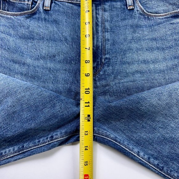 Hudson Womens Holly Crop Boot Cut Jeans Blue Stretch High Rise Pockets 29 New - Picture 7 of 12